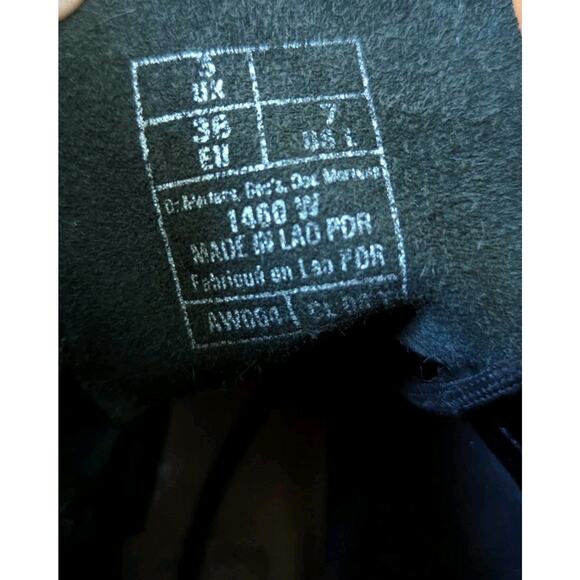 Dr. Martens 1460 Pascal Smooth Leather Lace-up Boots Black AW004 Womens Size 7 - Picture 6 of 6